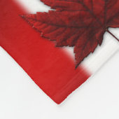 Flaggen-Andenken-Decke Kanadas umfassende Kanada Fleecedecke (Ecke)