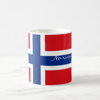 Flaggen-Andenken-Tasse Norwegens norwegische Kaffeetasse
