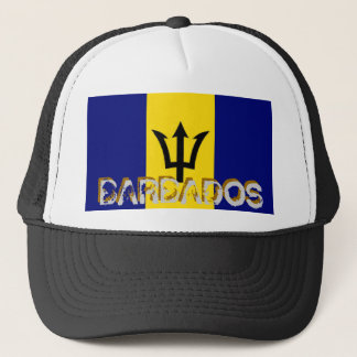 Flaggen-Andenkenhut Barbados barbadischer Truckerkappe