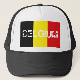 Flaggen-Andenkenhut Belgiens belgischer Truckerkappe