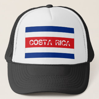 Flaggen-Andenkenhut Costa Rica-Costa rican Truckerkappe