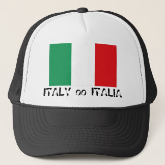 Flaggen-Andenkenhut Italiens italienischer Truckerkappe