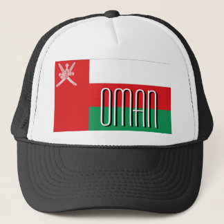 Flaggen-Andenkenhut Omans von Oman Truckerkappe