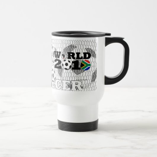 Flaggen-Ball-Reise-Tasse der Reisebecher (Rechts)
