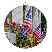 Flaggen + Blume Dartscheibe (vorne)