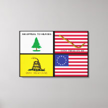 Flaggen der amerikanischen Revolution