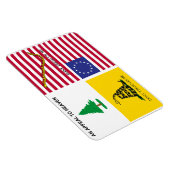 Flaggen der amerikanischen Revolution Magnet (Rechte Seite)
