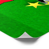 Flaggen der Fußball-Fußball-Europameisterschaft 20 Poster (Ecke)