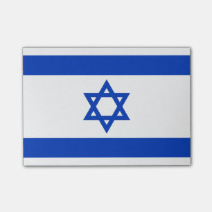 Flaggen der israelischen Post-it®-Notizen Post-it Klebezettel