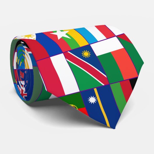 Flaggen der Krawatte (Gerollt)