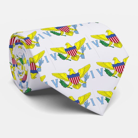 Flaggen der Krawatte der Jungfrau (Gerollt)
