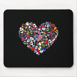 Flaggen der Länder der Welt, ein kulturelles Ex Mousepad
