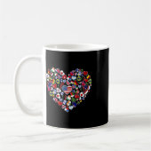 Flaggen der Länder der Welt Kaffeetasse (Links)