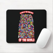 Flaggen der Länder der Welt Mousepad (Mit Mouse)