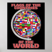 Flaggen der Länder der Welt Poster (Vorne)