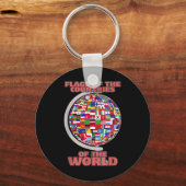 Flaggen der Länder der Welt Schlüsselanhänger (Vorderseite)