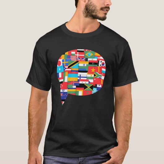 Flaggen der Länder der Welt T-Shirt (Vorderseite)