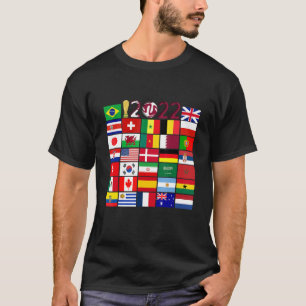 Flaggen der Länder der Welt T-Shirt
