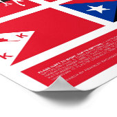 Flaggen der philippinischen Revolution - Kleine Poster (Ecke)