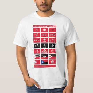 Flaggen der philippinischen Revolution T-Shirt