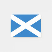 Flaggen der schottischen Post-it®-Notizen Post-it Klebezettel (Vorderseite)