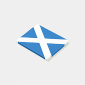 Flaggen der schottischen Post-it®-Notizen Post-it Klebezettel (angewinkelt)