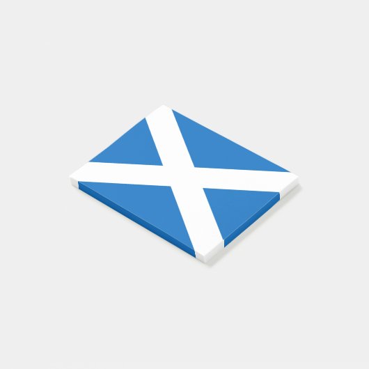 Flaggen der schottischen Post-it®-Notizen Post-it Klebezettel (angewinkelt)