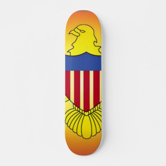 Flaggen der Skateboard-Jungfrau Skateboard (Vorne)