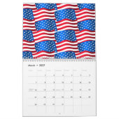 Flaggen der USA Kalender (Mär 2027)