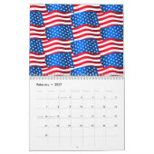 Flaggen der USA Kalender (Feb 2027)