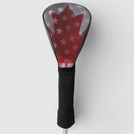 Flaggen der USA und Kanadas Golf Headcover