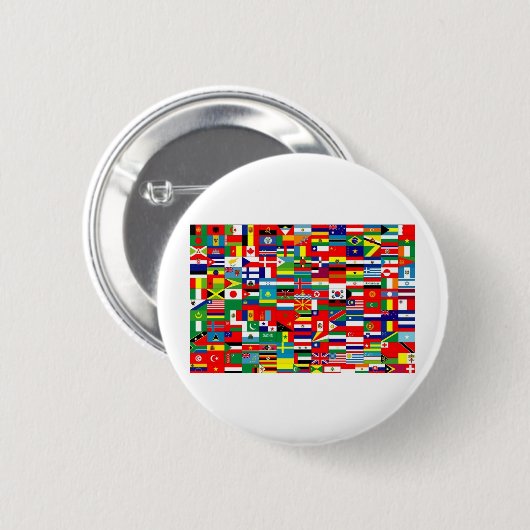 FLAGGEN DER WELT BUTTON (Vorne & Hinten)