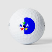 Flaggen der Welt - FOTW - Golf Balls Golfball (Vorderseite)