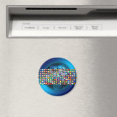 Flaggen der Welt Magnet (In Situ (Geschirrspüler))