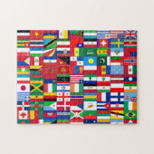 Flaggen der Welt Puzzle (Horizontal)