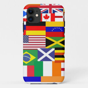 Flaggen der Welt sammeln Case-Mate iPhone Hülle