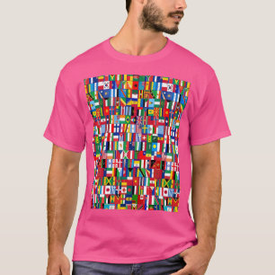 Flaggen der Welt T-Shirt