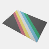 Flaggen des Schwerpunkts Behinderung Fußmatte (Schrägansicht)