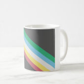 Flaggen des Schwerpunkts Behinderung Kaffeetasse (VorderseiteRechts)