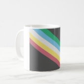 Flaggen des Schwerpunkts Behinderung Kaffeetasse (Vorderseite Links)