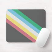Flaggen des Schwerpunkts Behinderung Mousepad (Mit Mouse)