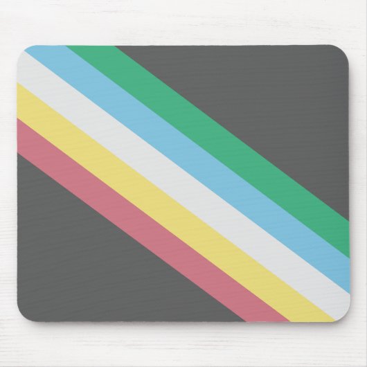 Flaggen des Schwerpunkts Behinderung Mousepad (Vorne)
