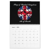 Flaggen des Weltwandkalenders 2015 Kalender (Mär 2026)