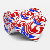 Flaggen des Whirl Krawatte (Gerollt)