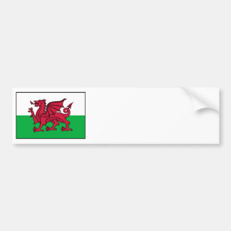 Flaggen-Drache Wales Waliser Autoaufkleber