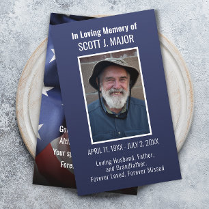 Flaggen-Gebetskarte Foto Ombreblau Karte