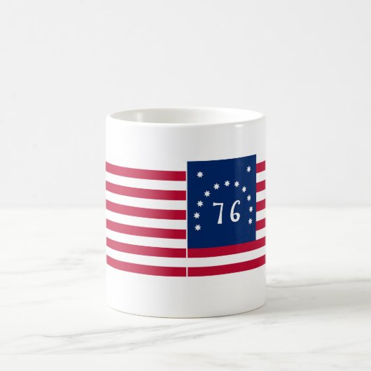 Flaggen-Geist Vereinigter Staaten Bennington von Kaffeetasse (Mittel)