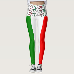 Flaggen-IL Tricolore Italiens italienische Leggings
