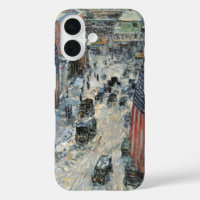 Flaggen in der 57th Street von Frederick Childe Ha