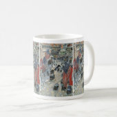 Flaggen in der 57th Street von Frederick Childe Ha Kaffeetasse (VorderseiteRechts)